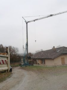 Grue à montage rapide Castres